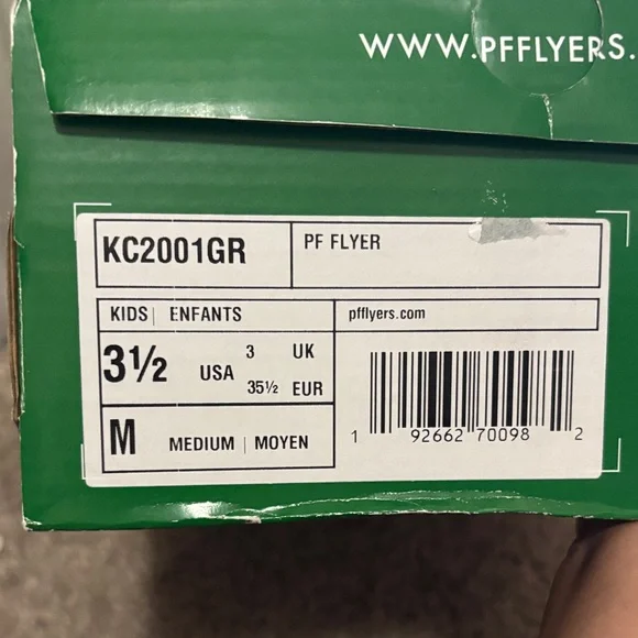 P.F. Flyers Kids High-Top Sneakers - Mustard Yellow - Picture 6 of 6